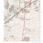 Santa Fe National Forest Quadrangle Map: pg 72 Turquoise Hill Preview 1