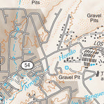 Santa Fe National Forest Quadrangle Map: pg 72 Turquoise Hill Preview 3