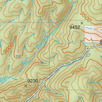 Santa Fe National Forest Quadrangle Map: pg 68 Honey Bear Ranch Preview 2