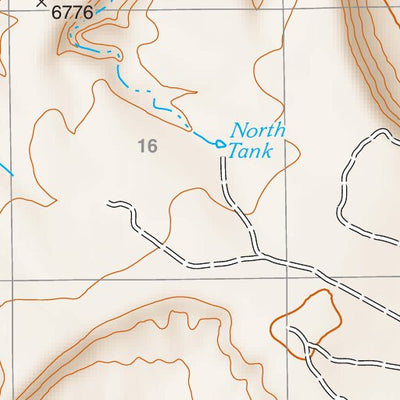 Santa Fe National Forest Quadrangle Map: pg 88 Leyba Preview 2