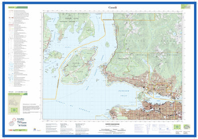 North Vancouver (92-G6) 1:50,000 - ITMB Preview 1