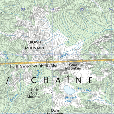 North Vancouver (92-G6) 1:50,000 - ITMB Preview 3