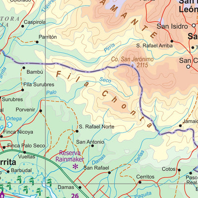 Costa Rica 1:300,000 - ITMB Preview 2