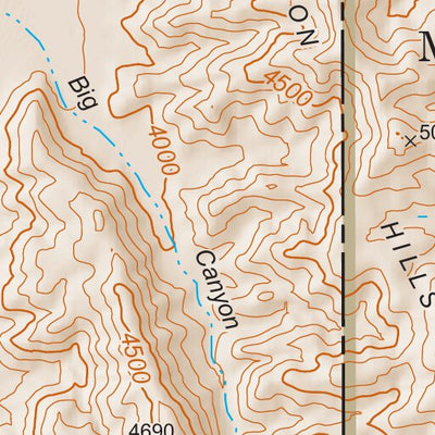 Lincoln National Forest Quadrangle: PATTERSON HILLS Preview 3