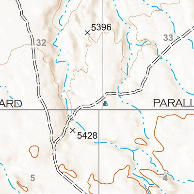 Kaibab National Forest Quadrangle Map Atlas: pg 01 Muggins Flat Preview 3