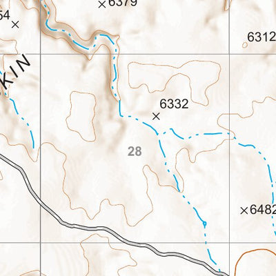 Kaibab National Forest Quadrangle Map Atlas: pg 02 Buck Pasture Canyon Preview 2