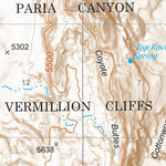 Kaibab National Forest Quadrangle Map Atlas: pg 03 Coyote Buttes Preview 3