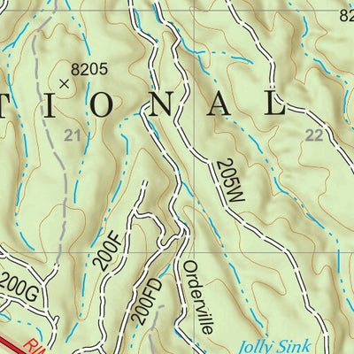 Kaibab National Forest Quadrangle Map Atlas: pg 11 Jacob Lake Preview 2
