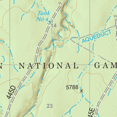 Kaibab National Forest Quadrangle Map Atlas: pg 26 Buffalo Ranch Preview 2