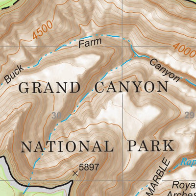 Kaibab National Forest Quadrangle Map Atlas: pg 26 Buffalo Ranch Preview 3