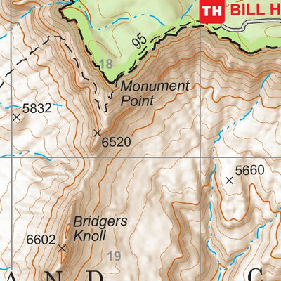 Kaibab National Forest Quadrangle Map Atlas: pg 22 Tapeats Amphitheater Preview 2