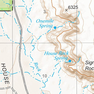 Kaibab National Forest Quadrangle Map Atlas: pg 06 House Rock Spring Preview 2