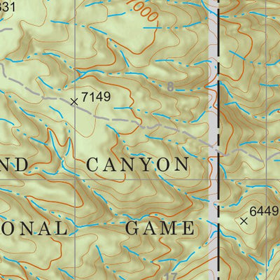 Kaibab National Forest Quadrangle Map Atlas: pg 06 House Rock Spring Preview 3