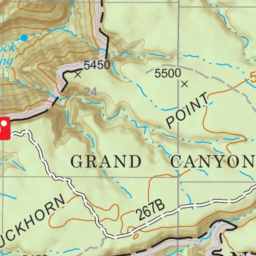Kaibab National Forest Quadrangle Map Atlas: pg 08 Gunsight Point by US ...
