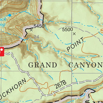 Kaibab National Forest Quadrangle Map Atlas: pg 08 Gunsight Point Preview 2