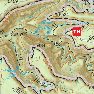 Kaibab National Forest Quadrangle Map Atlas: pg 08 Gunsight Point Preview 3
