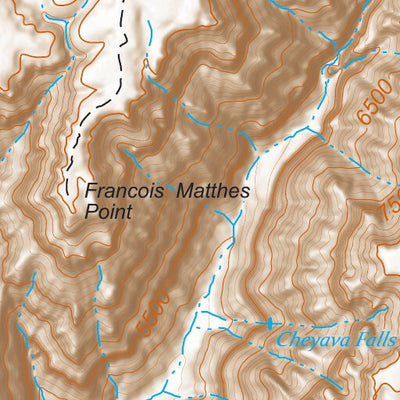 Kaibab National Forest Quadrangle Map Atlas: pg 36 Walhalla Plateau Preview 3