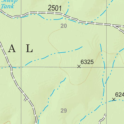Kaibab National Forest Quadrangle Map Atlas: pg 39 Piute Point Preview 2
