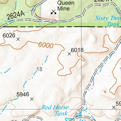 Kaibab National Forest Quadrangle Map Atlas: pg 52 Red Butte SW Preview 3
