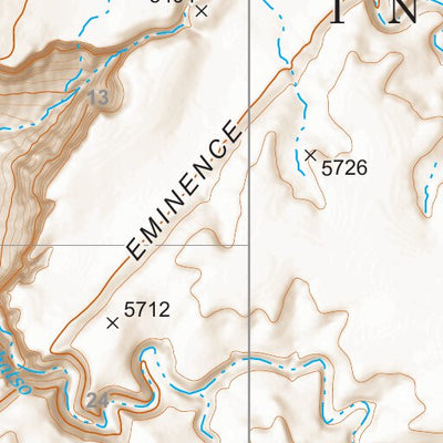 Kaibab National Forest Quadrangle Map Atlas: pg 27 Tatahatso Point Preview 2