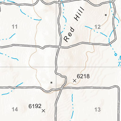 Kaibab National Forest Quadrangle Map Atlas: pg 57 Molly Ann Draw Preview 3