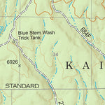 Kaibab National Forest Quadrangle Map Atlas: pg 54 Harbison Tank Preview 3