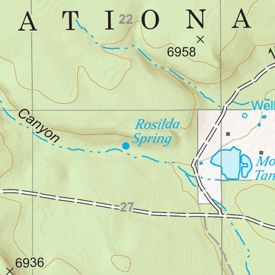 Kaibab National Forest Quadrangle Map Atlas: pg 80 Davenport Hill Preview 2