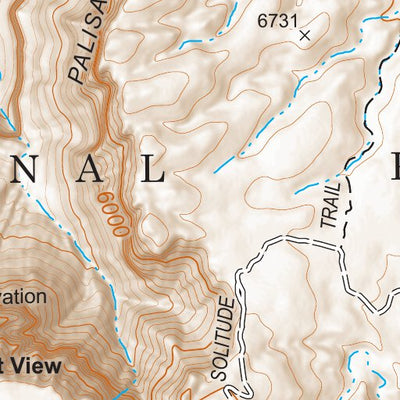 Kaibab National Forest Quadrangle Map Atlas: pg 43 Desert View Preview 2