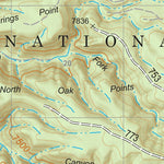 Kaibab National Forest Quadrangle Map Atlas: pg 10 Warm Springs Canyon Preview 2