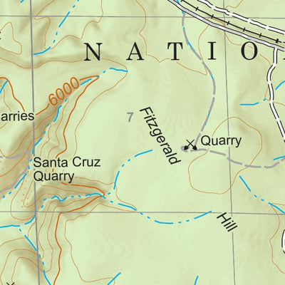 Kaibab National Forest Quadrangle Map Atlas: pg 71 Fitzgerald Hill Preview 2
