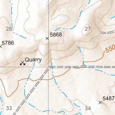 Kaibab National Forest Quadrangle Map Atlas: pg 70 Horse Trap Mesa Preview 3