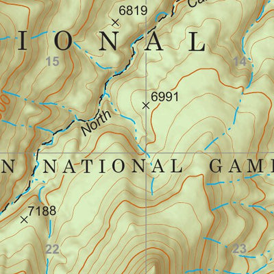 Kaibab National Forest Quadrangle Map Atlas: pg 25 Dog Point Preview 2