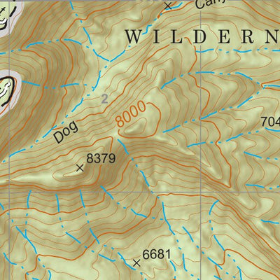 Kaibab National Forest Quadrangle Map Atlas: pg 25 Dog Point Preview 3