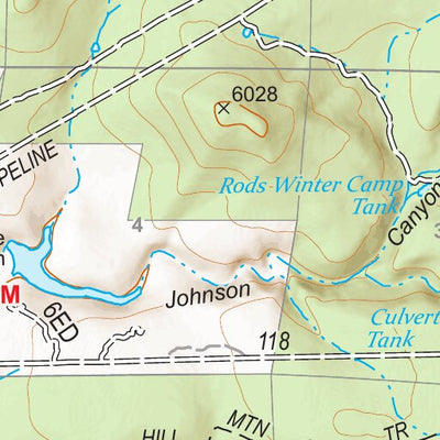 Kaibab National Forest Quadrangle Map Atlas: pg 77 Ash Fork Preview 3