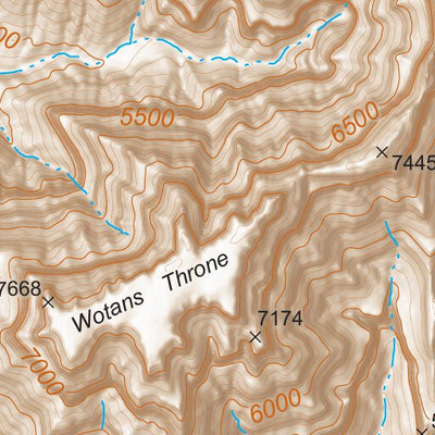 Kaibab National Forest Quadrangle Map Atlas: pg 42 Cape Royal Preview 3