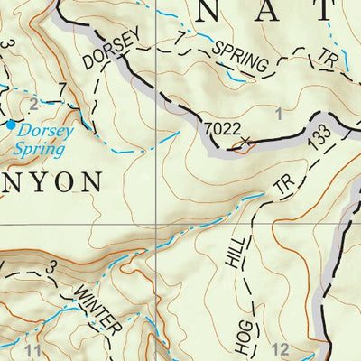 Kaibab National Forest Quadrangle Map Atlas: pg 87 Sycamore Point Preview 2