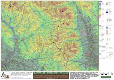 14ers of Colorado - High Country Recreation Maps Bundle Preview 3