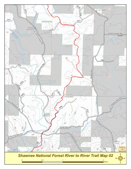River to River Trail Map 02 by River to River Trail Society | Avenza Maps
