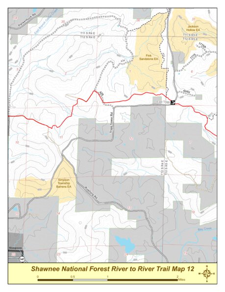 River to River Trail Map 12 Preview 1