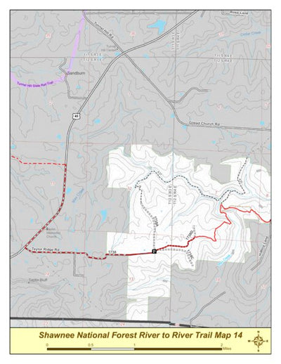 River to River Trail Map 14 Preview 1
