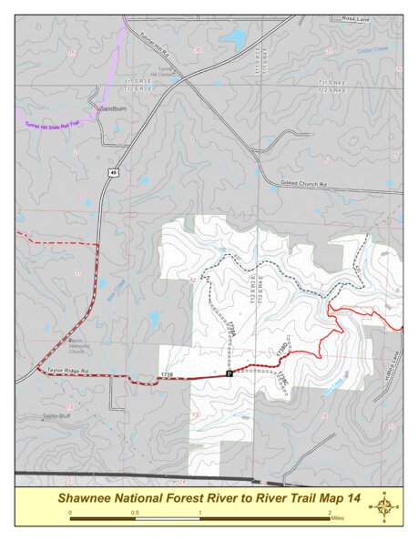 River to River Trail Map 14 Preview 1