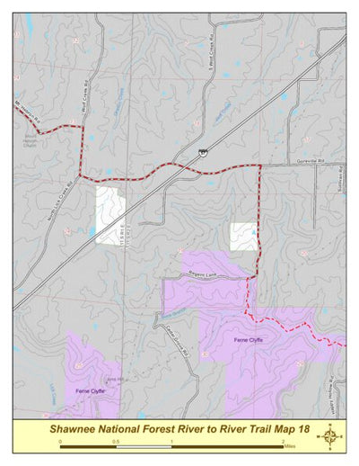 River to River Trail Map 18 Preview 1