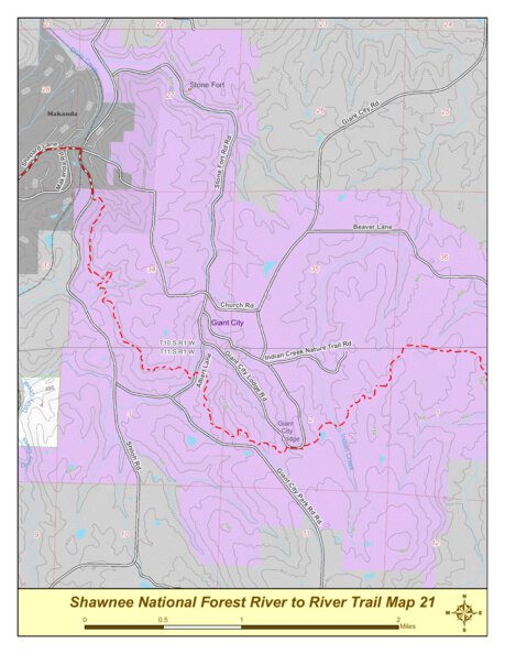 River to River Trail Map 21 Preview 1