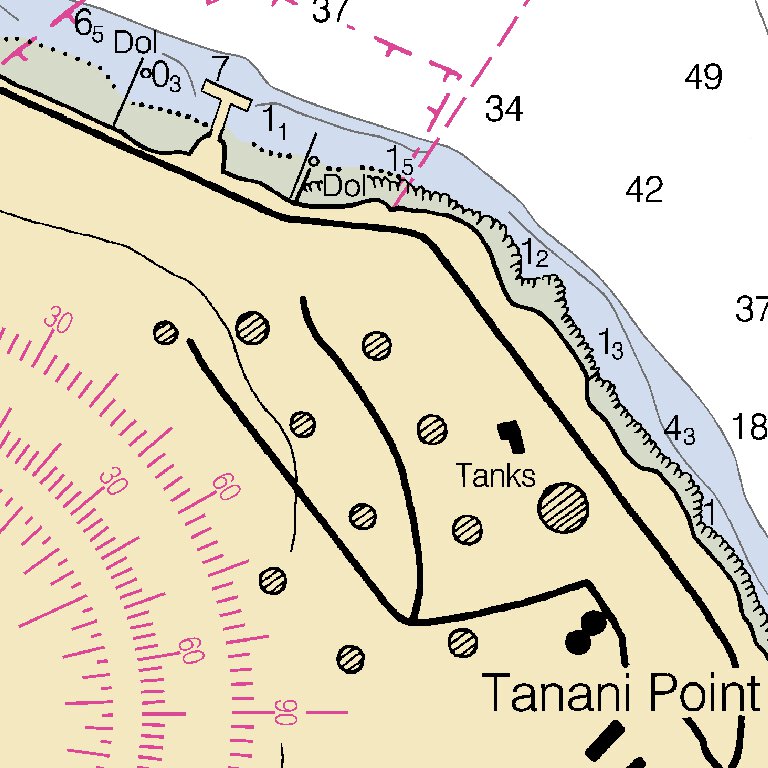 Lutak Inlet Map by National Oceanographic & Atmospheric Administration ...