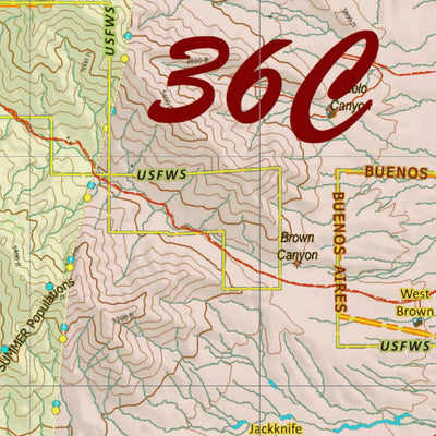 AZ Unit 36C Mule Deer Concentrations Preview 2