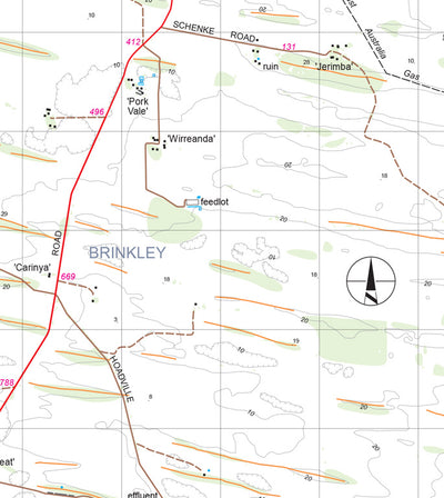 Riverland and Murray Mallee Map 123B Preview 2