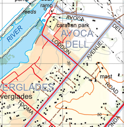Riverland and Murray Mallee Map 123D Preview 3