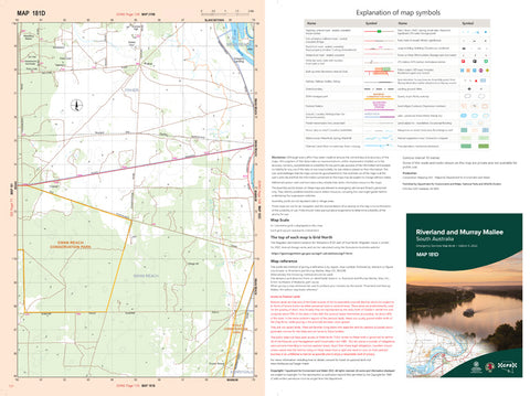 Riverland and Murray Mallee Map 181D Preview 1
