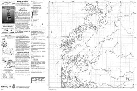 Nez Perce-Clearwater NF - Pierce Hemlock Butte MVUM 2020 Preview 1