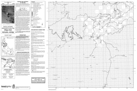 Nez Perce-Clearwater NF - Powell MVUM 2020 (Hold) Preview 1